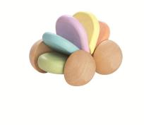 Opakowanie Pastelowy drewniany samochód