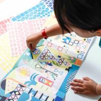 Opakowanie Pikselowa wyklejanka Wioska