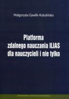 Okładka książki Platforma zdalnego nauczania ILIAS dla nauczyczycieli i nie tylko