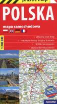 Opakowanie Polska plastic! map mapa samochodowa 1:700 000