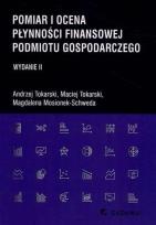 Okładka książki Pomiar i ocena płynności finansowej podmiotu gospo