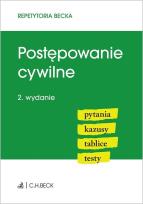 Okładka książki Postępowanie cywilne w.2