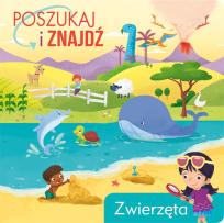 Okładka książki Poszukaj i znajdź. Zwierzęta