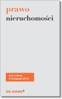 Okładka książki Prawo Nieruchmości broszura 17/11