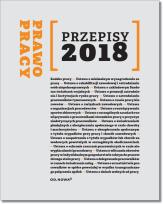 Okładka książki Prawo pracy Przepisy 2018