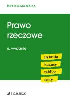 Okładka książki Prawo rzeczowe. Pytania. Kazusy. Tablice. Testy