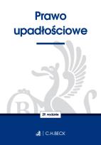 Okładka książki Prawo upadłościowe