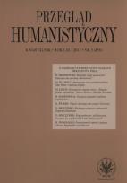 Opakowanie Przegląd Humanistyczny 3/2017