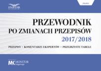 Opakowanie Przewodnik po zmianach przepisów 2017/2018