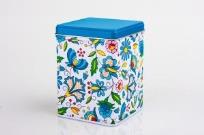 Opakowanie Puszka - kaszubska biała z niebieskim FOLKSTAR