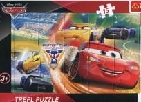 Okładka książki Puzzle 15 Ramkowe Auta Walka o zwycięstwo