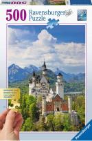 Opakowanie Puzzle 500 Bajeczny zamek Neuschwanstein