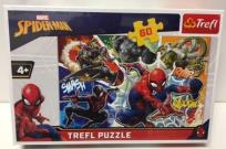 Opakowanie Puzzle 60 Waleczny Spider-Man TREFL