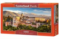 Opakowanie Puzzle 600 View of the Alhambra