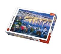 Opakowanie Puzzle Mykonos o zachodzie słońca 1500