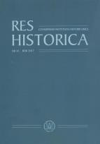 Okładka książki Res Historica T.43