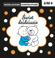 Okładka książki ROZKŁADANKI  KONTRASTOWE Świat dzidziusia 6M+