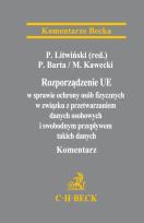 Okładka książki Rozporządzenie UE w sprawie ochrony osób fizycznych w związku z przetwarzaniem danych osobowych i sw