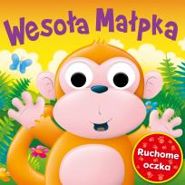 Okładka książki RUCHOME OCZKA Wesoła Małpka