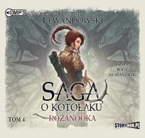Okładka książki Saga o kotołaku Tom 4 Różanooka - Audiobook