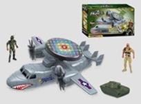 Opakowanie Samolot wojskowy 3D