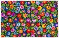 Opakowanie Ściereczka kuchenna FOLK - łowicka czarna