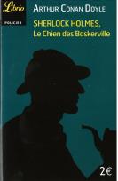 Okładka książki Sherlock Holmes Chien des Baskerville (Pies Baskervillów)