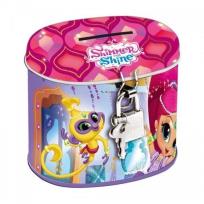 Opakowanie Skarbonka metalowa owalna Shimmer and Shine