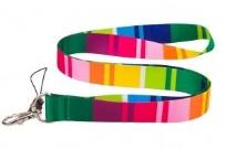 Opakowanie Smycz do kluczy - pasiak łowicki 2cm FOLKSTAR