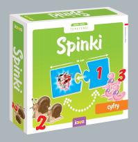 Okładka książki SPINKI Cyfry