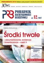 Okładka książki Środki trwałe dokumentowanie ewidencja i inwentaryzacja Część 2