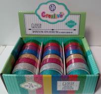 Opakowanie Taśma dekoracyjna brokatowa Glossy (24szt) ASTRA