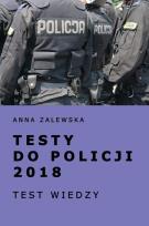 Okładka książki Testy do policji 2018