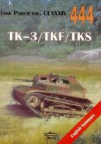 Okładka książki TK-3 /TKF/ TKS Tank Power vol. CLXXXIV 444