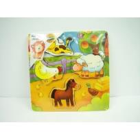 Opakowanie Układanka drewniana Farma
