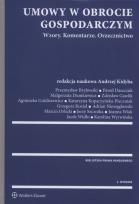 Okładka książki Umowy w obrocie gospodarczym