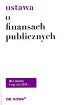 Okładka książki Ustawa o finansach publicznych