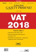 Opakowanie VAT 2018 Podatki Część 2