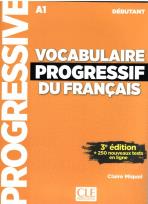 Okładka książki Vocabulaire progressif du Francais niveau debut A1 + CD 3ed