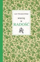 Okładka książki Wierzę w radość