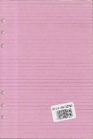 Opakowanie Wkład do organizera A5 Linia czerwona ANTRA