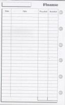 Opakowanie Wkład do organizera K Finanse ANTRA