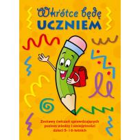 Okładka książki Wkrótce będę uczniem. Zestaw ćwiczeń 5-6 lat