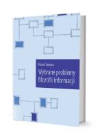 Okładka książki Wybrane problemy filozofii informacji