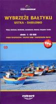 Opakowanie Wybrzeże Bałtyku Ustka Darłowo mapa turystyczna 1:50 000