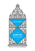 Okładka książki Zabytki Prawo i praktyka