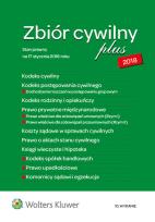 Okładka książki Zbiór cywilny PLUS 2018