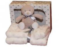 Opakowanie Zestaw New Baby, Kocyk + maskotka