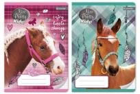 Opakowanie Zeszyt A5 w katkę 16 kartek Nice And Pretty 10 sztuk mix