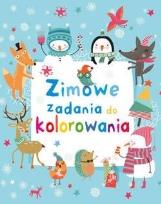 Okładka książki Zimowe zadania do kolorowania